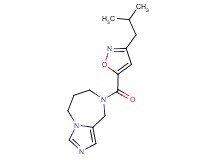 8-[(3-isobutyl-5-isoxazolyl)carbonyl]-6,7,8,9-tetrahydro-5H-imidazo[1,5-a][1,4]diazepine
