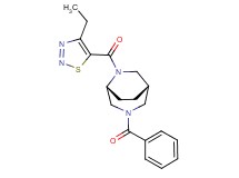 (1S*,5R*)-3-benzoyl-6-[(4-ethyl-1,2,3-thiadiazol-5-yl)carbonyl]-3,6-diazabicyclo[3.2.2]nonane