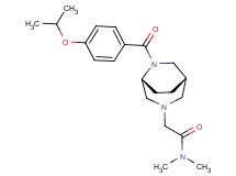 2-[(1S*,5R*)-6-(4-isopropoxybenzoyl)-3,6-diazabicyclo[3.2.2]non-3-yl]-N,N-dimethylacetamide