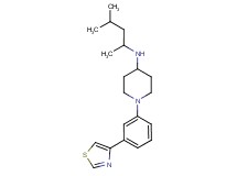 N-(1,3-dimethylbutyl)-1-[3-(1,3-thiazol-4-yl)phenyl]piperidin-4-amine