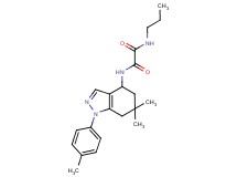 N-[6,6-dimethyl-1-(4-methylphenyl)-4,5,6,7-tetrahydro-1H-indazol-4-yl]-N'-propylethanediamide