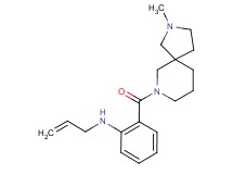 N-allyl-2-[(2-methyl-2,7-diazaspiro[4.5]dec-7-yl)carbonyl]aniline