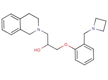 1-[2-(azetidin-1-ylmethyl)phenoxy]-3-(3,4-dihydroisoquinolin-2(1H)-yl)propan-2-ol