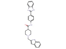 N-[4-(1H-benzimidazol-2-yl)phenyl]-1-(1H-indol-2-ylmethyl)-4-piperidinecarboxamide