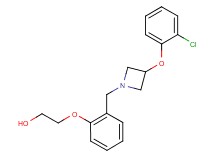 2-(2-{[3-(2-chlorophenoxy)-1-azetidinyl]methyl}phenoxy)ethanol