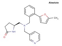 (5S)-5-{[[2-(5-methyl-2-furyl)benzyl](pyridin-3-ylmethyl)amino]methyl}pyrrolidin-2-one