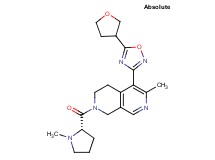 6-methyl-2-(1-methyl-L-prolyl)-5-[5-(tetrahydro-3-furanyl)-1,2,4-oxadiazol-3-yl]-1,2,3,4-tetrahydro-2,7-naphthyridine