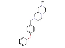 2-methyl-8-(4-phenoxybenzyl)octahydro-2H-pyrazino[1,2-a]pyrazine