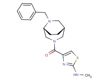 4-{[(1R*,5R*)-6-benzyl-3,6-diazabicyclo[3.2.2]non-3-yl]carbonyl}-N-methyl-1,3-thiazol-2-amine