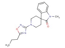 1-methyl-1'-(5-propyl-1,2,4-oxadiazol-3-yl)spiro[indole-3,4'-piperidin]-2(1H)-one