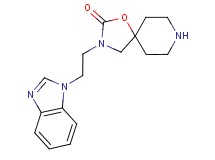 3-[2-(1H-benzimidazol-1-yl)ethyl]-1-oxa-3,8-diazaspiro[4.5]decan-2-one dihydrochloride