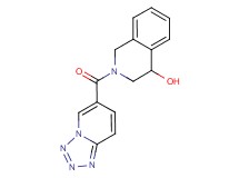 2-(tetrazolo[1,5-a]pyridin-6-ylcarbonyl)-1,2,3,4-tetrahydroisoquinolin-4-ol