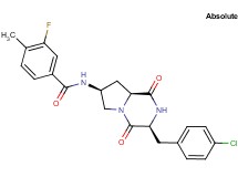 N-[(3S,7S,8aS)-3-(4-chlorobenzyl)-1,4-dioxooctahydropyrrolo[1,2-a]pyrazin-7-yl]-3-fluoro-4-methylbenzamide