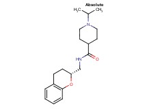 N-[(2R)-3,4-dihydro-2H-chromen-2-ylmethyl]-1-isopropyl-4-piperidinecarboxamide