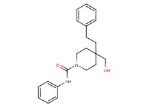 4-(hydroxymethyl)-N-phenyl-4-(2-phenylethyl)-1-piperidinecarboxamide