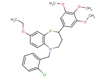 5-(2-chlorobenzyl)-8-ethoxy-2-(3,4,5-trimethoxyphenyl)-2,3,4,5-tetrahydro-1,5-benzothiazepine