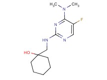 1-({[4-(dimethylamino)-5-fluoropyrimidin-2-yl]amino}methyl)cyclohexanol