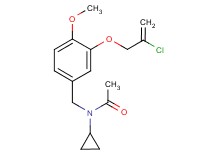 N-{3-[(2-chloro-2-propen-1-yl)oxy]-4-methoxybenzyl}-N-cyclopropylacetamide