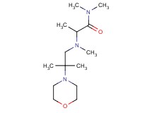 N,N-dimethyl-2-[methyl(2-methyl-2-morpholin-4-ylpropyl)amino]propanamide