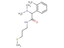 2-(dimethylamino)-2-(2-methylphenyl)-N-[3-(methylthio)propyl]acetamide