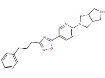 (3aR*,6aS*)-2-{5-[3-(3-phenylpropyl)-1,2,4-oxadiazol-5-yl]pyridin-2-yl}octahydropyrrolo[3,4-c]pyrrole