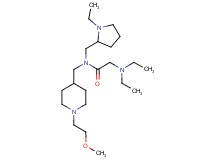 N~2~,N~2~-diethyl-N~1~-[(1-ethyl-2-pyrrolidinyl)methyl]-N~1~-{[1-(2-methoxyethyl)-4-piperidinyl]methyl}glycinamide