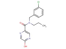 N-(3-chlorobenzyl)-5-hydroxy-N-propylpyrazine-2-carboxamide