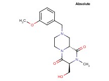 (3S,9aR)-3-(hydroxymethyl)-8-(3-methoxybenzyl)-2-methyltetrahydro-2H-pyrazino[1,2-a]pyrazine-1,4(3H,6H)-dione