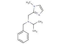 N-benzyl-N-[(1-methyl-1H-imidazol-2-yl)methyl]propan-2-amine