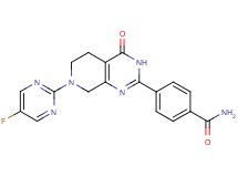 4-[7-(5-fluoropyrimidin-2-yl)-4-oxo-3,4,5,6,7,8-hexahydropyrido[3,4-d]pyrimidin-2-yl]benzamide