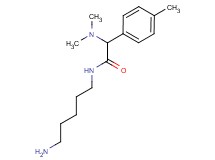 N-(5-aminopentyl)-2-(dimethylamino)-2-(4-methylphenyl)acetamide dihydrochloride