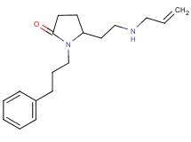 5-[2-(allylamino)ethyl]-1-(3-phenylpropyl)-2-pyrrolidinone