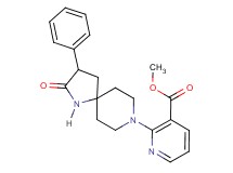 methyl 2-(2-oxo-3-phenyl-1,8-diazaspiro[4.5]dec-8-yl)nicotinate