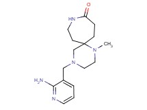 4-[(2-aminopyridin-3-yl)methyl]-1-methyl-1,4,9-triazaspiro[5.6]dodecan-10-one