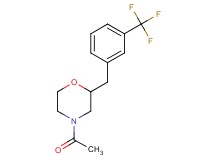 4-acetyl-2-[3-(trifluoromethyl)benzyl]morpholine