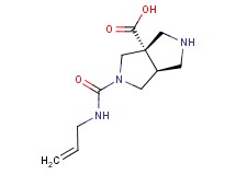 (3aS*,6aS*)-2-[(allylamino)carbonyl]hexahydropyrrolo[3,4-c]pyrrole-3a(1H)-carboxylic acid