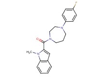 2-{[4-(4-fluorophenyl)-1,4-diazepan-1-yl]carbonyl}-1-methyl-1H-indole