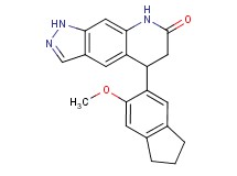 5-(6-methoxy-2,3-dihydro-1H-inden-5-yl)-1,5,6,8-tetrahydro-7H-pyrazolo[4,3-g]quinolin-7-one