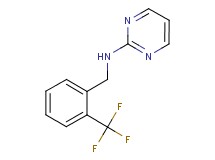 N-[2-(trifluoromethyl)benzyl]pyrimidin-2-amine