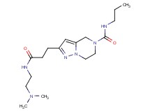 2-(3-{[2-(dimethylamino)ethyl]amino}-3-oxopropyl)-N-propyl-6,7-dihydropyrazolo[1,5-a]pyrazine-5(4H)-carboxamide