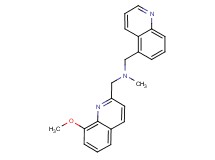 1-(8-methoxy-2-quinolinyl)-N-methyl-N-(5-quinolinylmethyl)methanamine