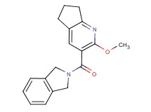 3-(1,3-dihydro-2H-isoindol-2-ylcarbonyl)-2-methoxy-6,7-dihydro-5H-cyclopenta[b]pyridine