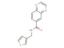N-(3-thienylmethyl)quinoxaline-6-carboxamide