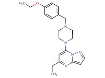 7-[4-(4-ethoxybenzyl)piperazin-1-yl]-5-ethylpyrazolo[1,5-a]pyrimidine