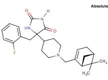5-(1-{[(1R,5S)-6,6-dimethylbicyclo[3.1.1]hept-2-en-2-yl]methyl}-4-piperidinyl)-5-(2-fluorobenzyl)-2,4-imidazolidinedione