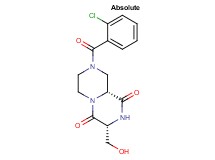 (3R,9aR)-8-(2-chlorobenzoyl)-3-(hydroxymethyl)tetrahydro-2H-pyrazino[1,2-a]pyrazine-1,4(3H,6H)-dione