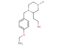 2-[1-(4-ethoxybenzyl)-2-piperazinyl]ethanol