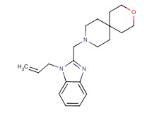 9-[(1-allyl-1H-benzimidazol-2-yl)methyl]-3-oxa-9-azaspiro[5.5]undecane