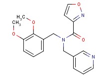 N-(2,3-dimethoxybenzyl)-N-(pyridin-3-ylmethyl)isoxazole-3-carboxamide