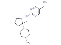 5-ethyl-N-{[1-(4-methylpiperazin-1-yl)cyclopentyl]methyl}pyrimidin-2-amine